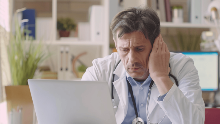 doctor stress thinking